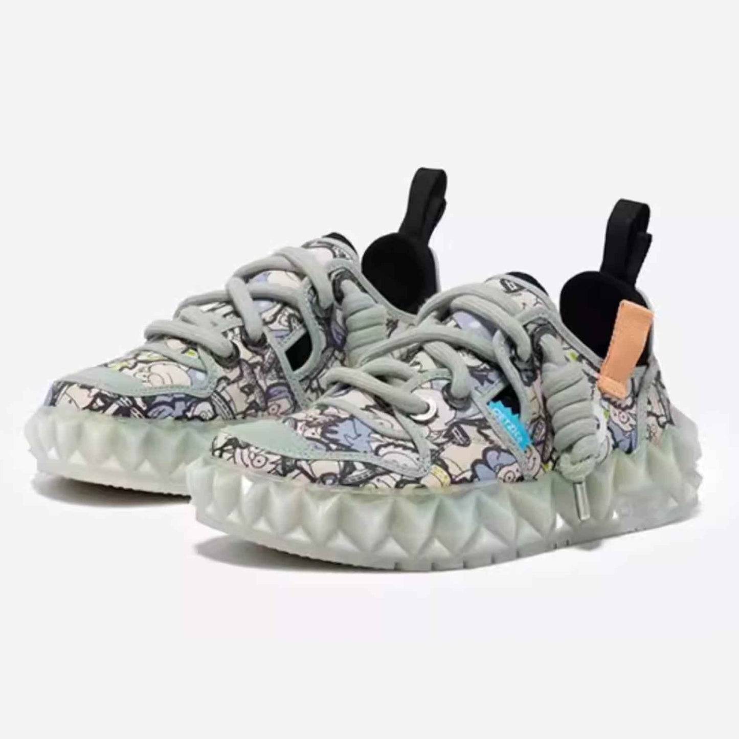 OETZI丨Ötzi Ugly-Cute Platform Unisex Sneakers - Graffiti