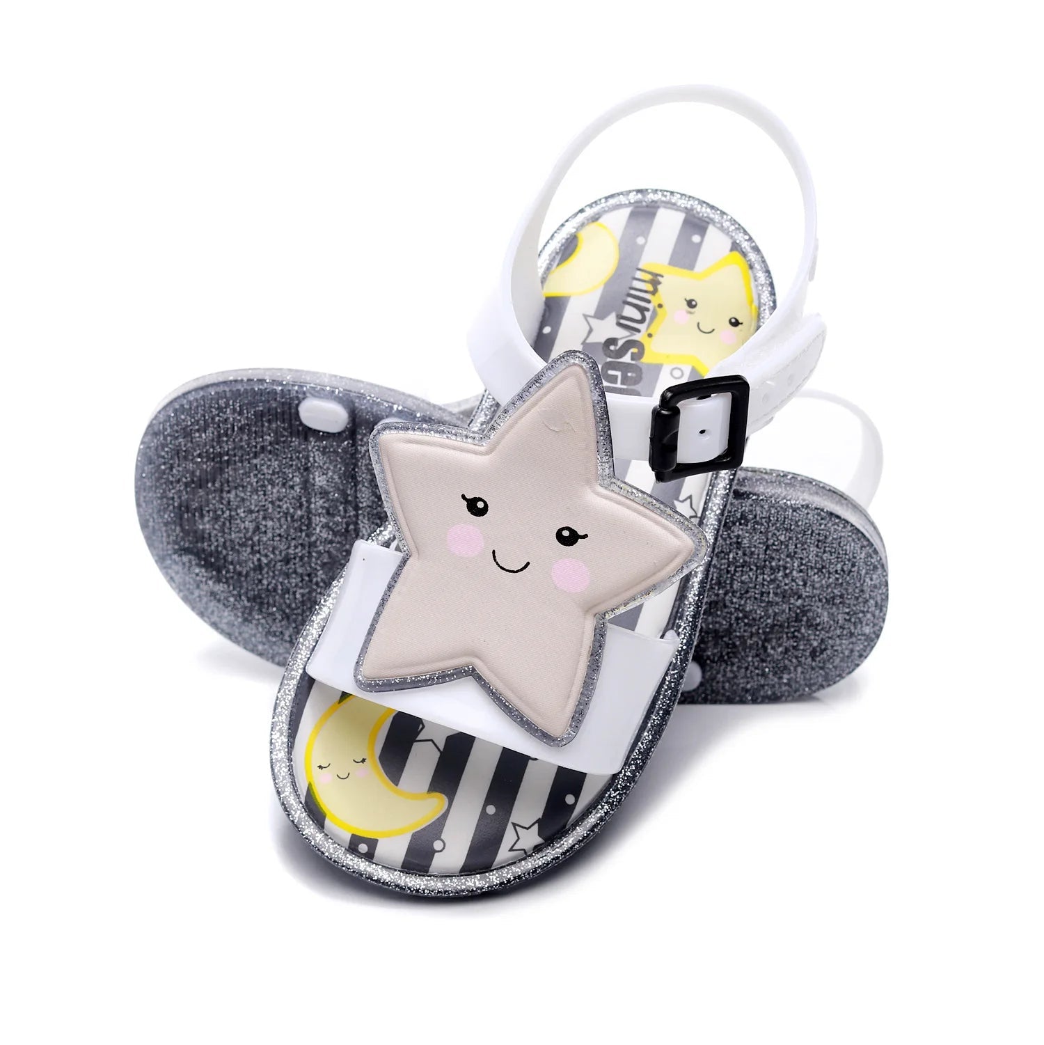 Girl Star Candy Jelly Sandals - itzy bitsy