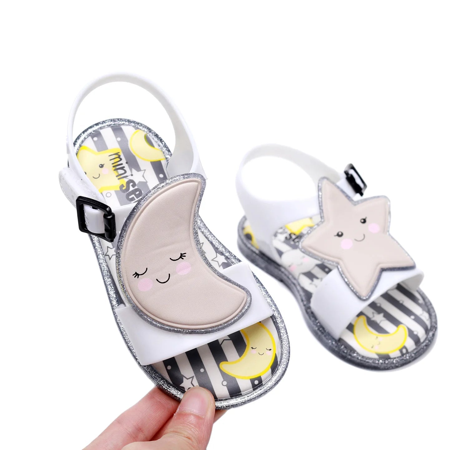 Girl Star Candy Jelly Sandals - itzy bitsy