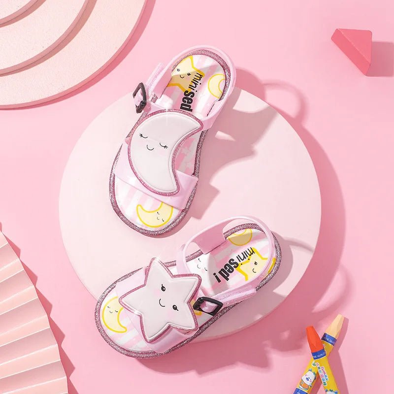 Girl Star Candy Jelly Sandals - itzy bitsy