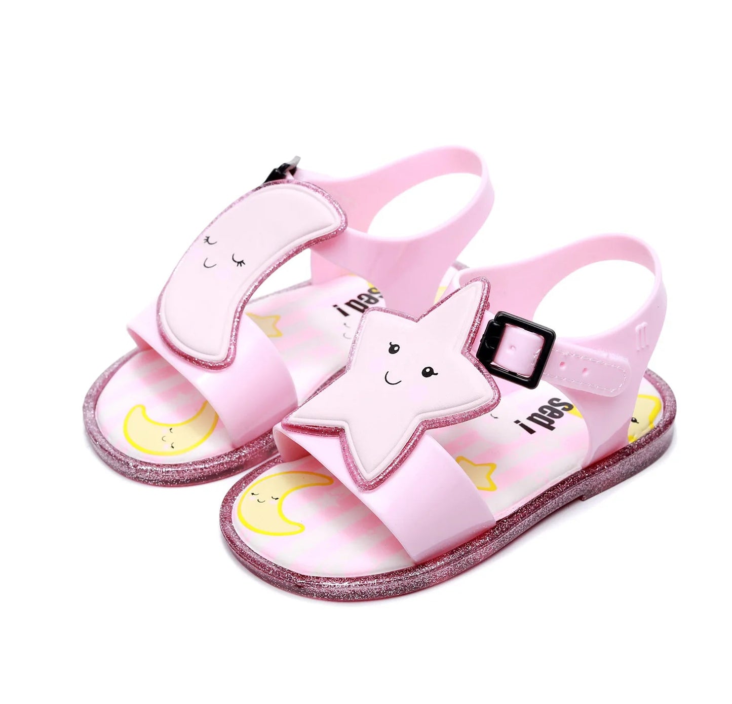 Girl Star Candy Jelly Sandals - itzy bitsy