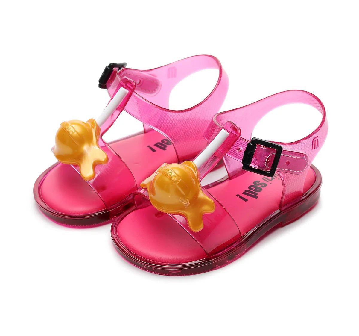 Girl Star Candy Jelly Sandals - itzy bitsy
