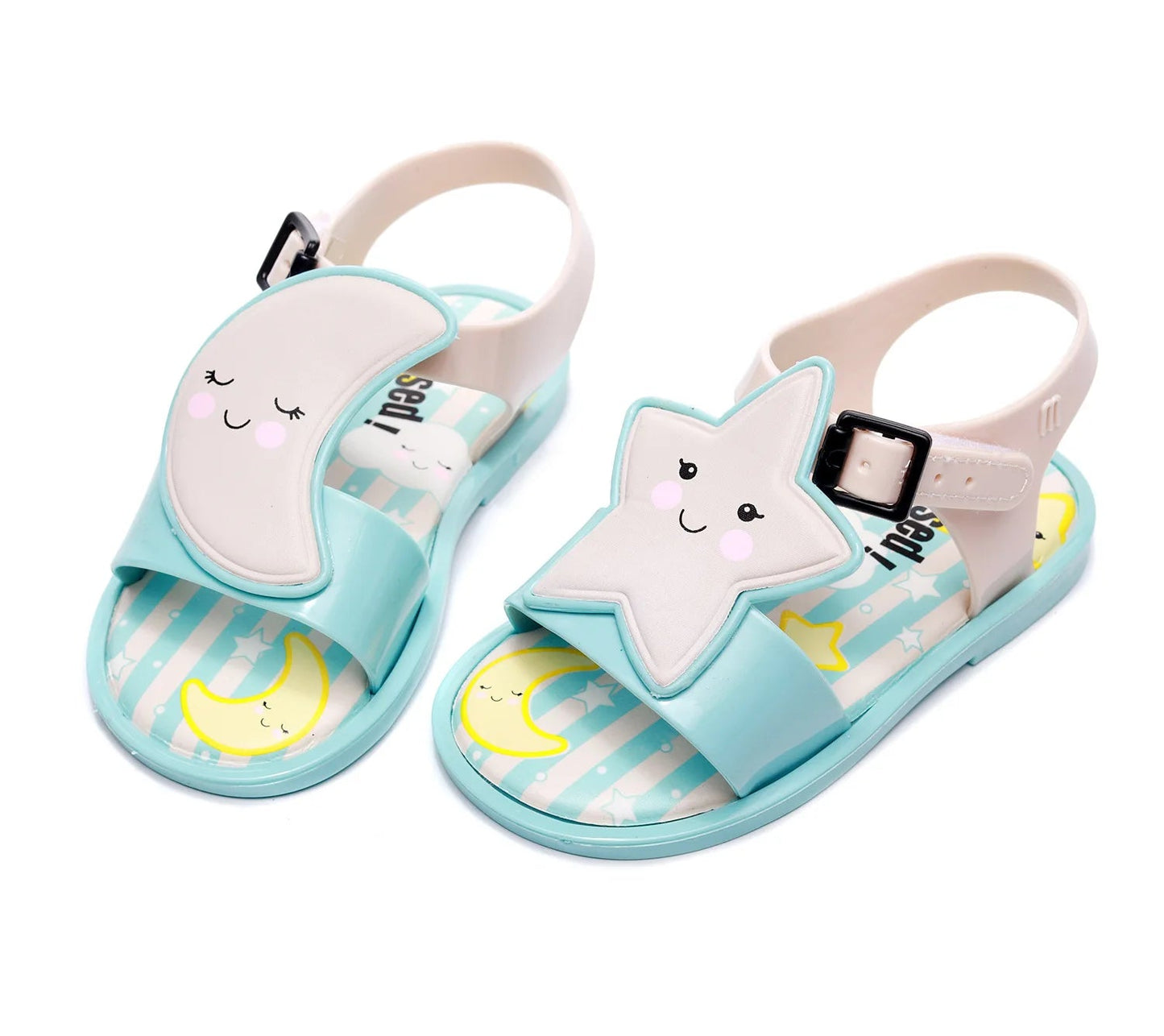 Girl Star Candy Jelly Sandals - itzy bitsy