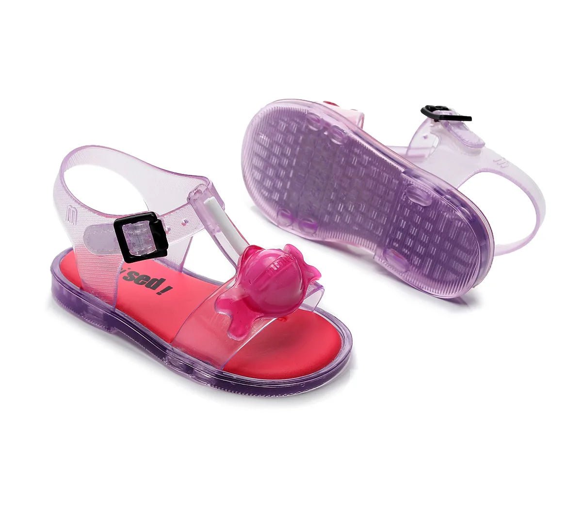 Girl Star Candy Jelly Sandals - itzy bitsy