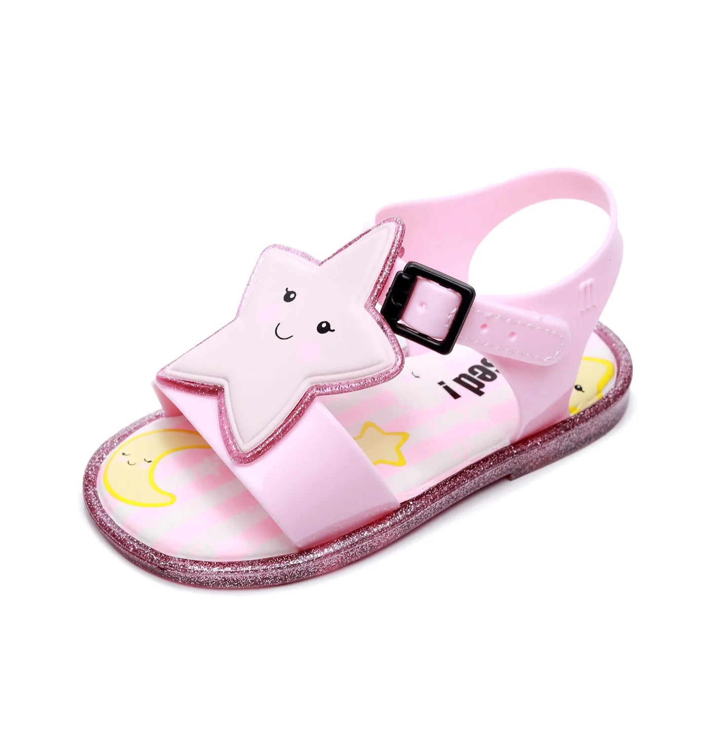 Girl Star Candy Jelly Sandals - itzy bitsy
