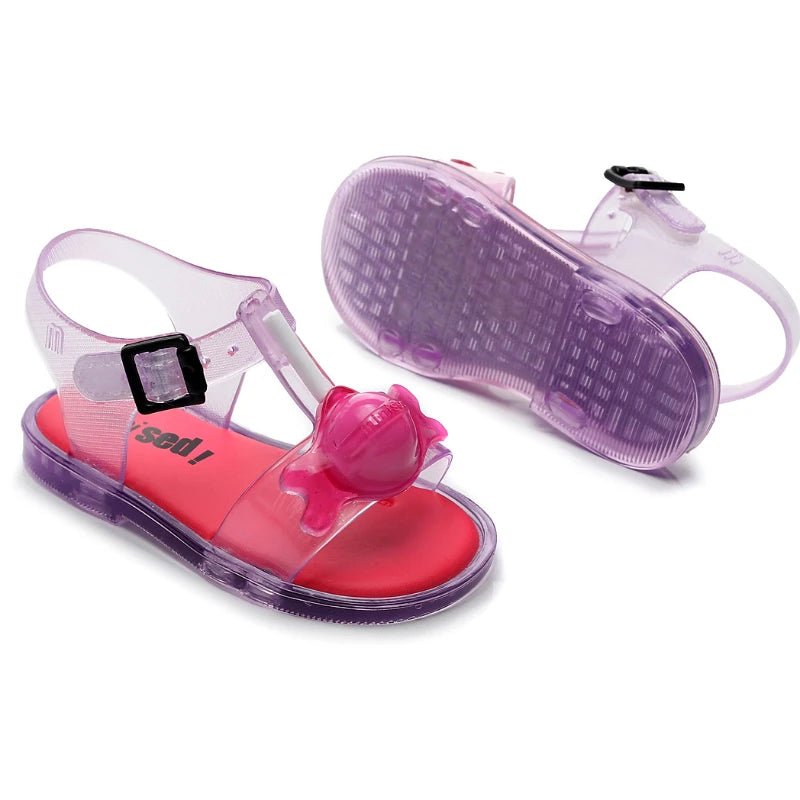 Girl Star Candy Jelly Sandals - itzy bitsy