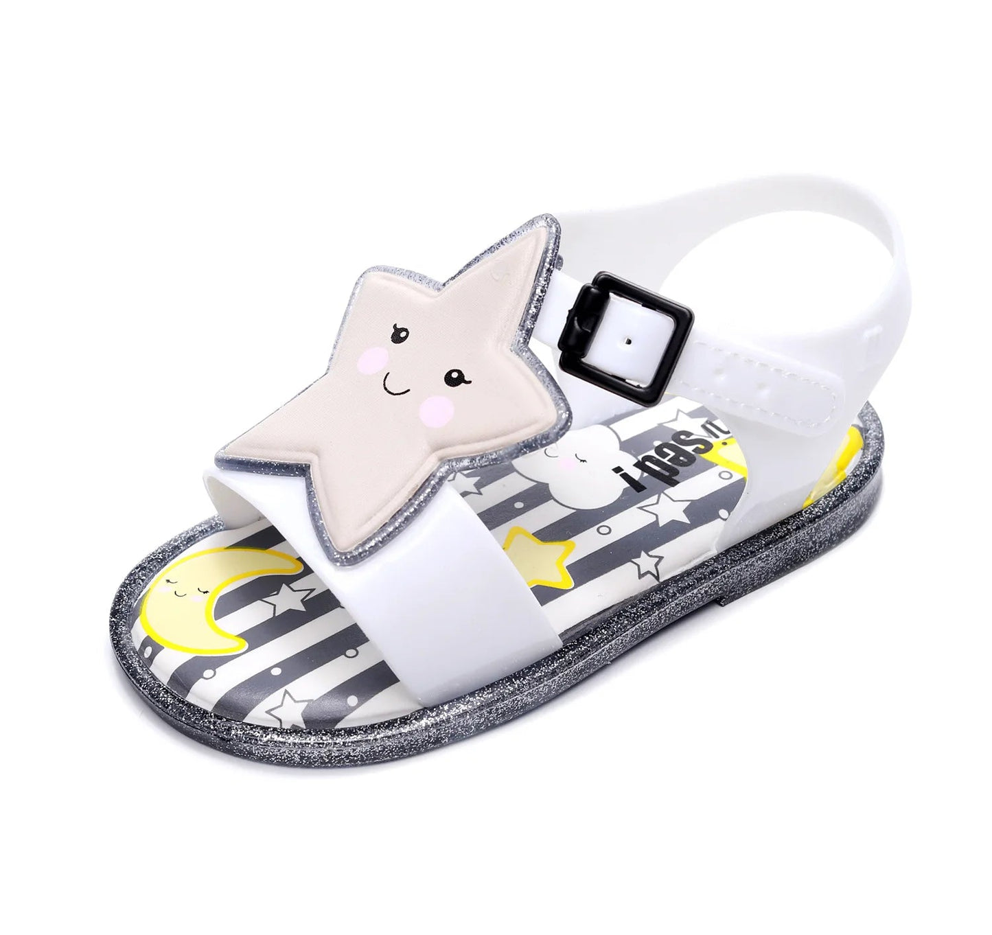 Girl Star Candy Jelly Sandals - itzy bitsy
