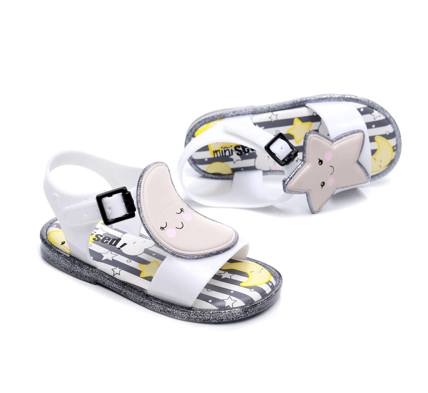 Girl Star Candy Jelly Sandals - itzy bitsy