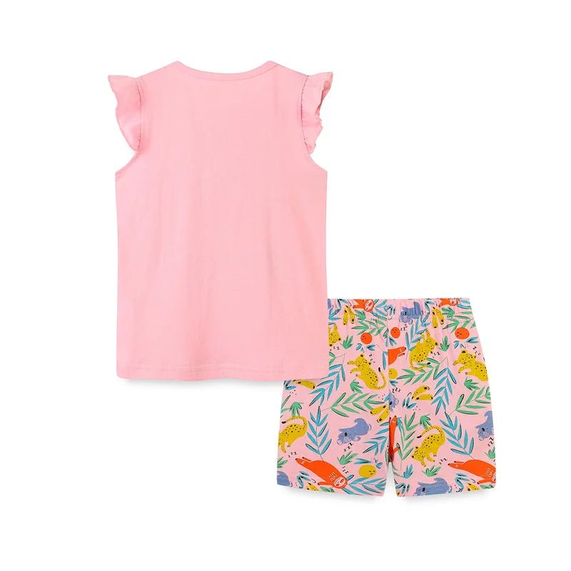 Girls 2pcs Cute Sleeveless Summer Set - itzy bitsy