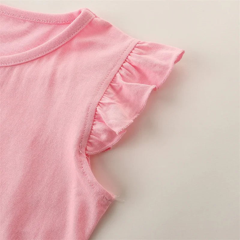 Girls 2pcs Cute Sleeveless Summer Set - itzy bitsy