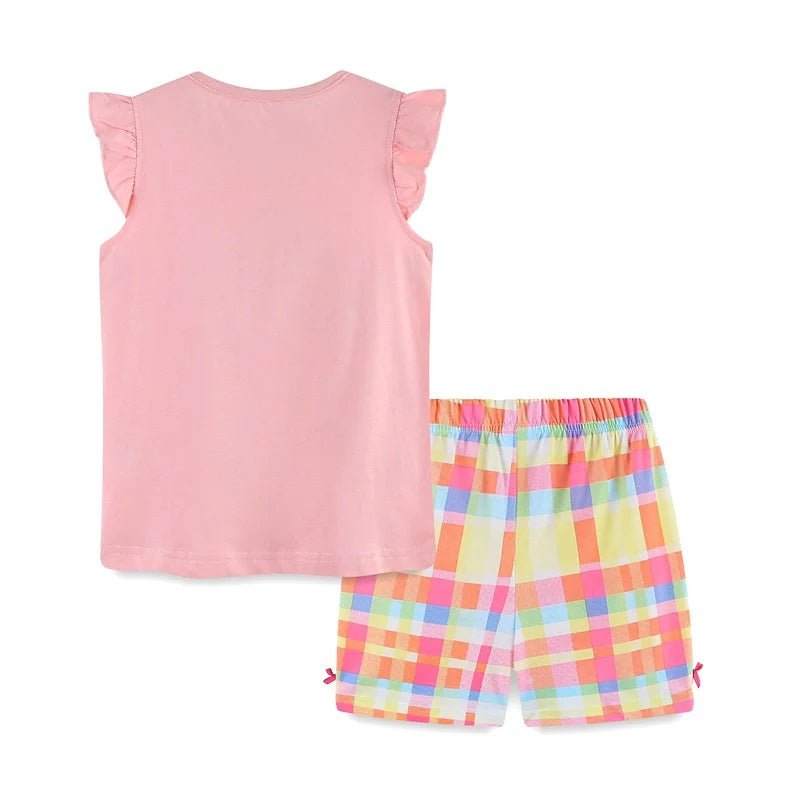 Girls 2pcs Cute Sleeveless Summer Set - itzy bitsy