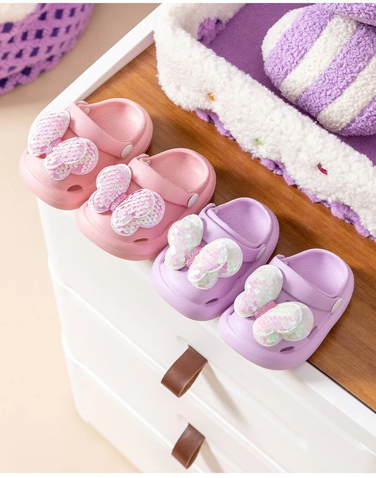 Girl's Adorn With Cute Bows Sandals - itzy bitsy