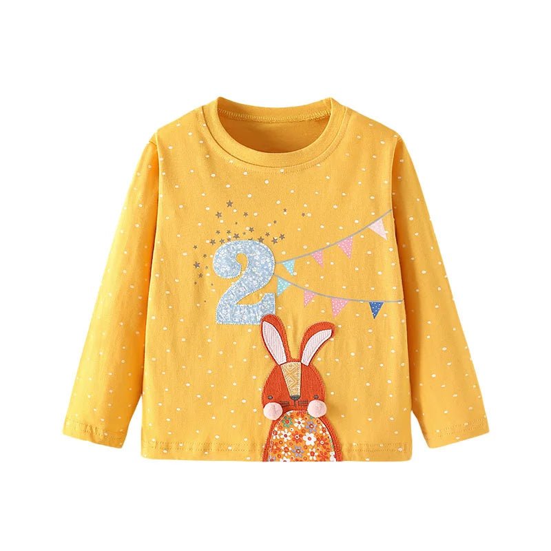 Girls Animal Style Long Sleeves - itzy bitsy