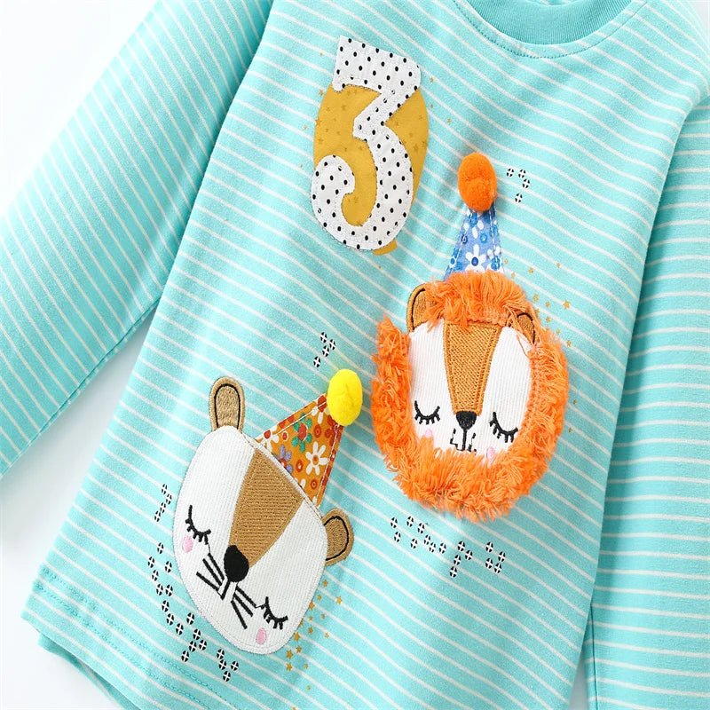 Girls Animal Style Long Sleeves - itzy bitsy