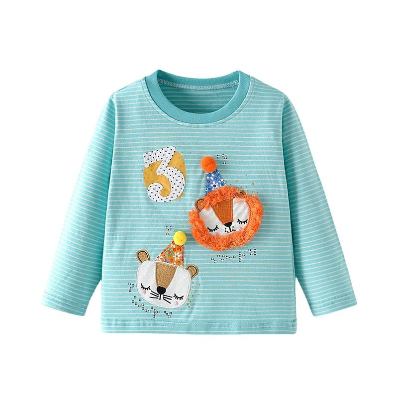 Girls Animal Style Long Sleeves - itzy bitsy