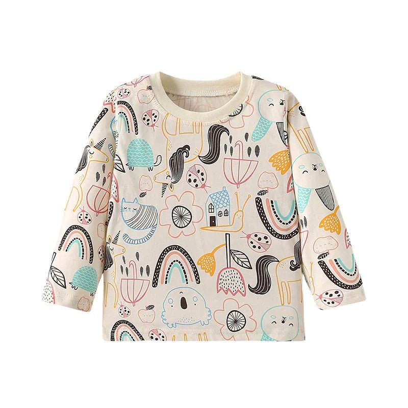 Girls Animal Style Long Sleeves - itzy bitsy
