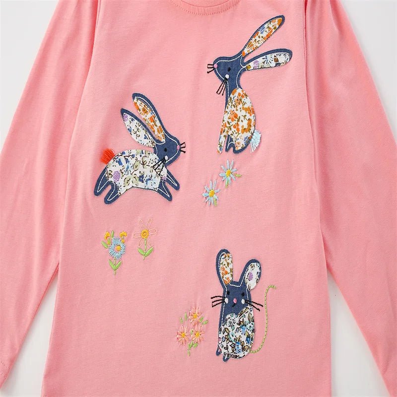 Girls Animals Prints Long Sleeve - itzy bitsy