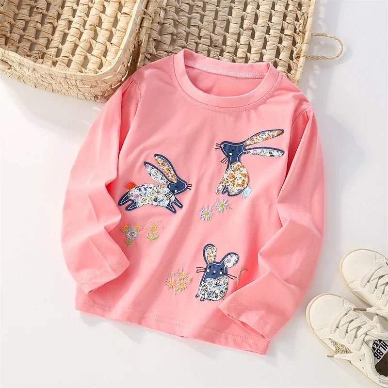 Girls Animals Prints Long Sleeve - itzy bitsy