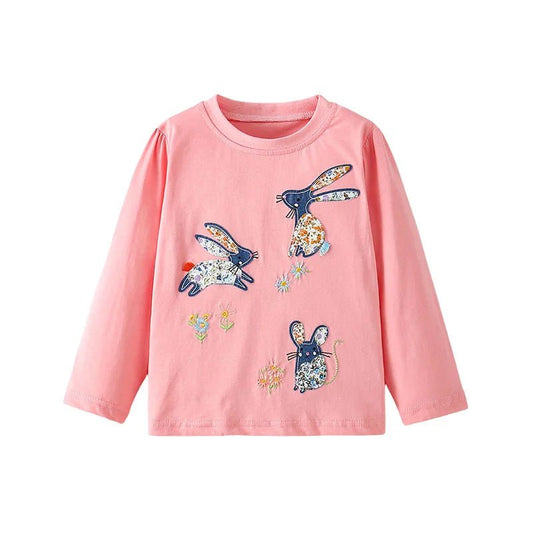 Girls Animals Prints Long Sleeve - itzy bitsy