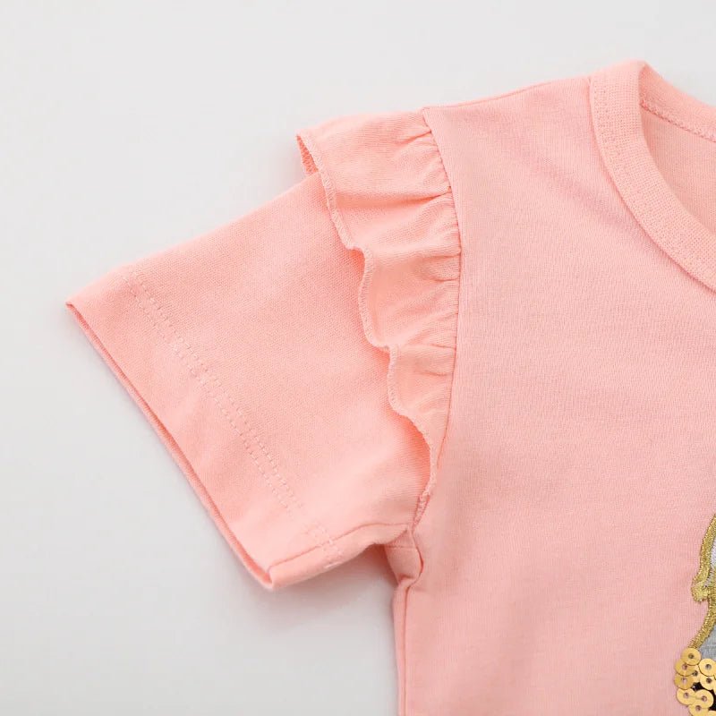 Girls Applique Tees - itzy bitsy