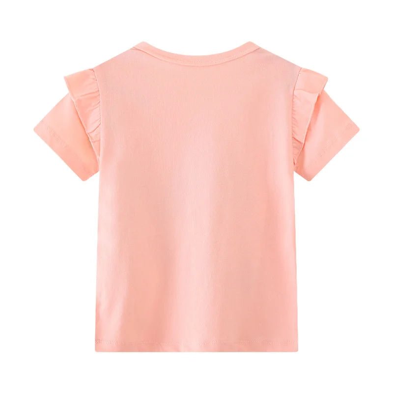 Girls Applique Tees - itzy bitsy