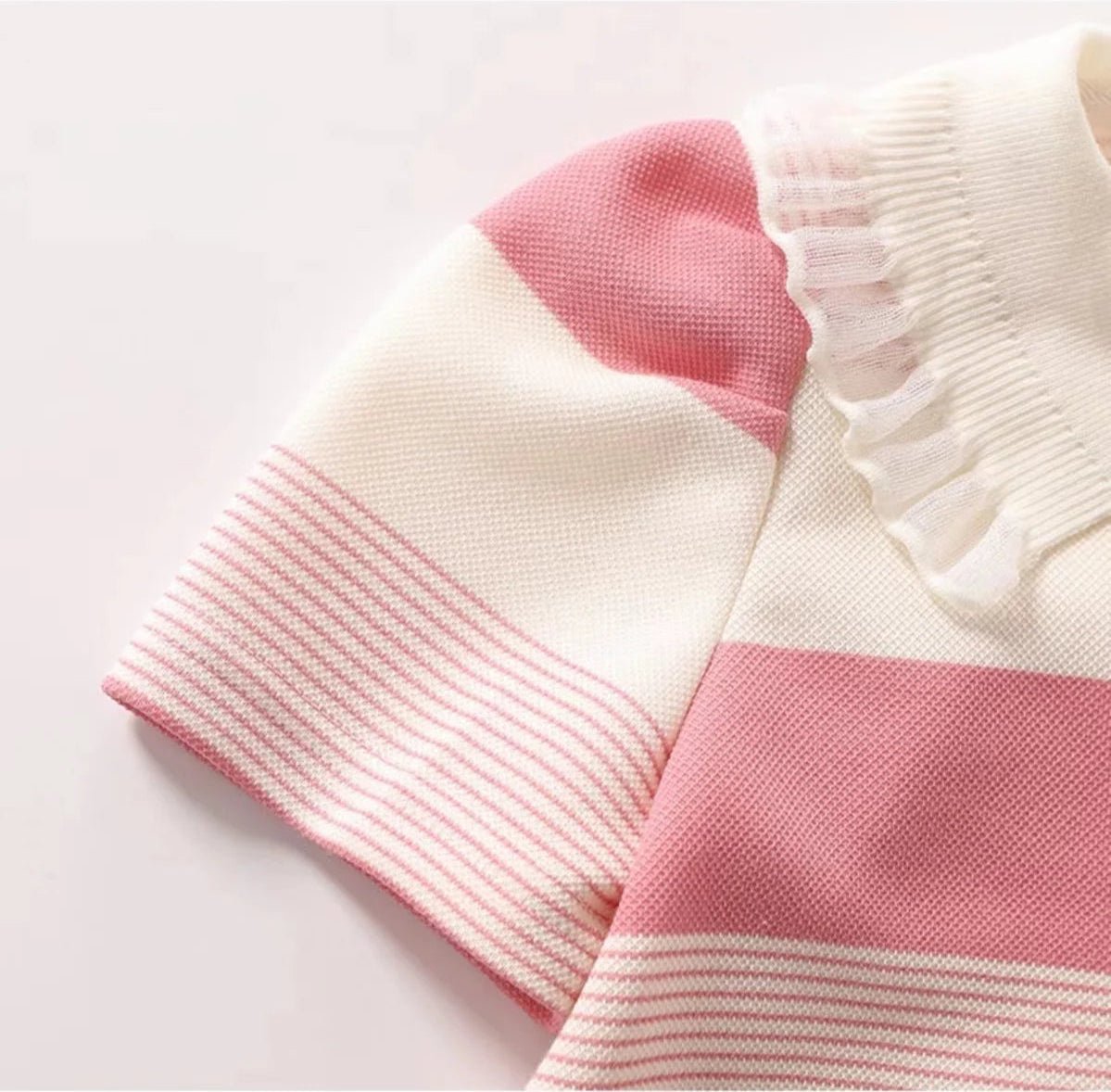 Girls Bunny Polo Shirt Dress - itzy bitsy