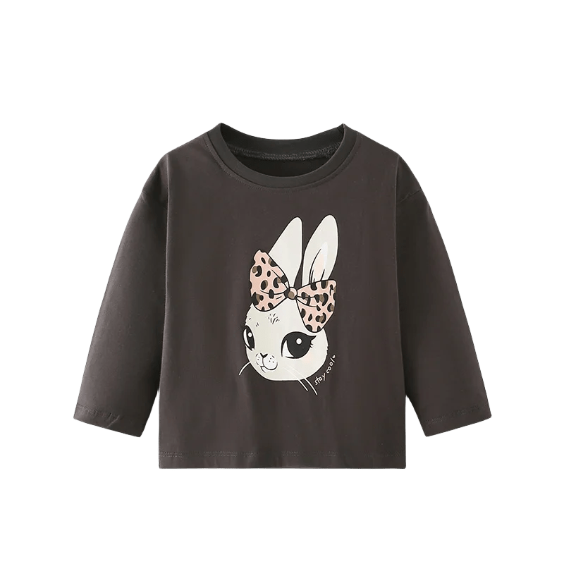 Girls Cute Applique Long Sleeve - itzy bitsy