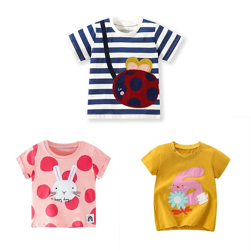 Girls Cute T Shirts - itzy bitsy