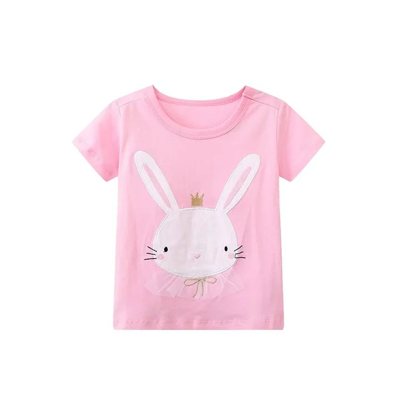 Girls Embroidered T Shirts - itzy bitsy