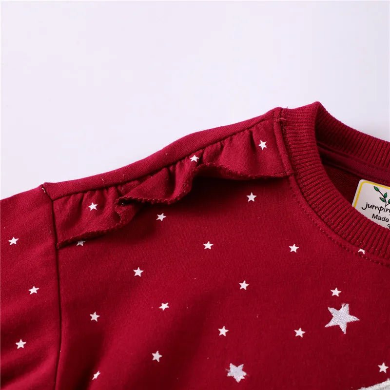 Girls Embroidery Unicorn Sweaters - itzy bitsy