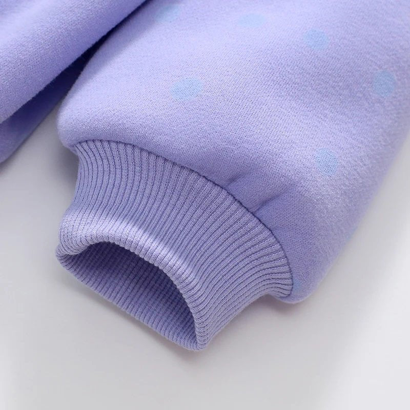 Girls Ladybug Fleece Sweaters - itzy bitsy