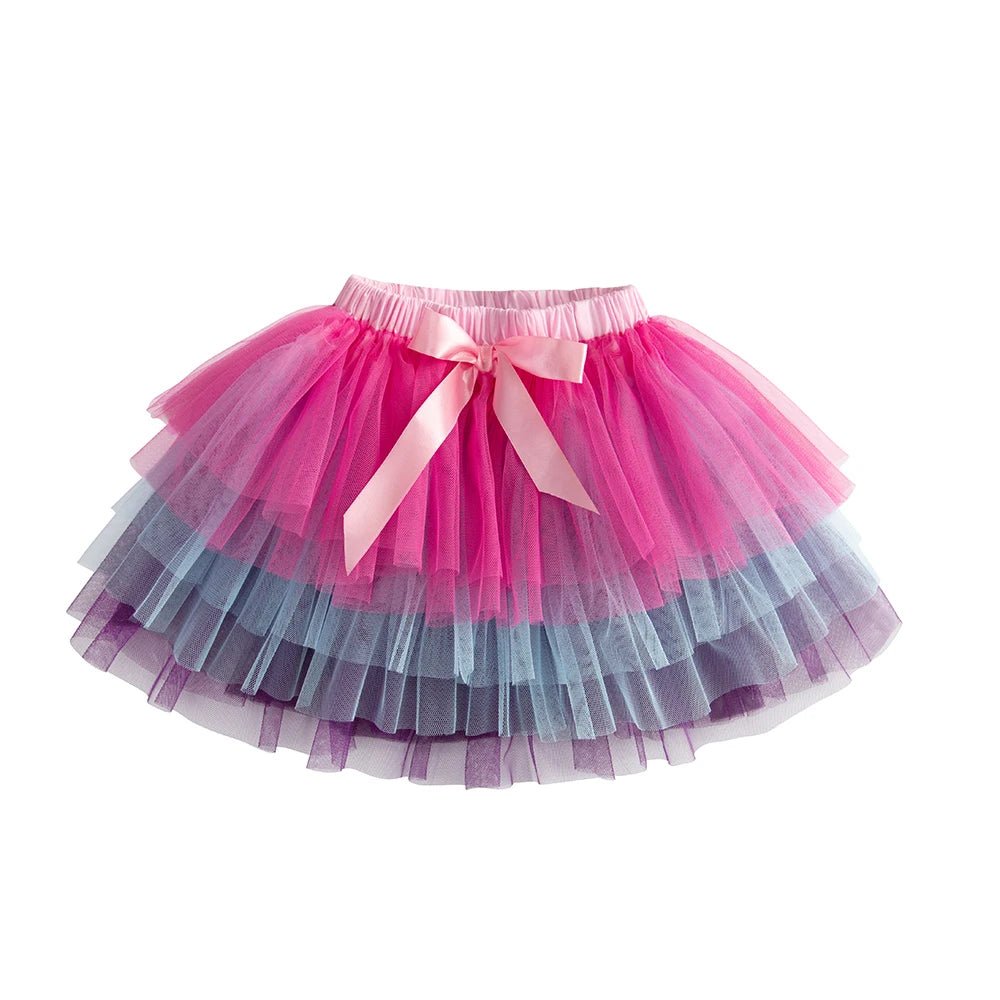 Girls Layer Gradient Tutu Skirt - itzy bitsy