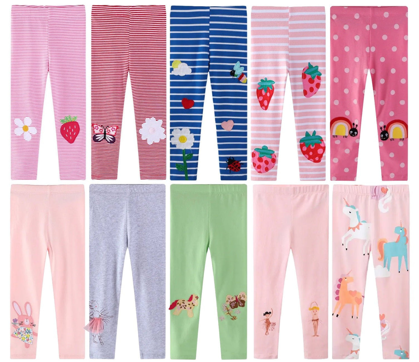 Girls Leggings - itzy bitsy