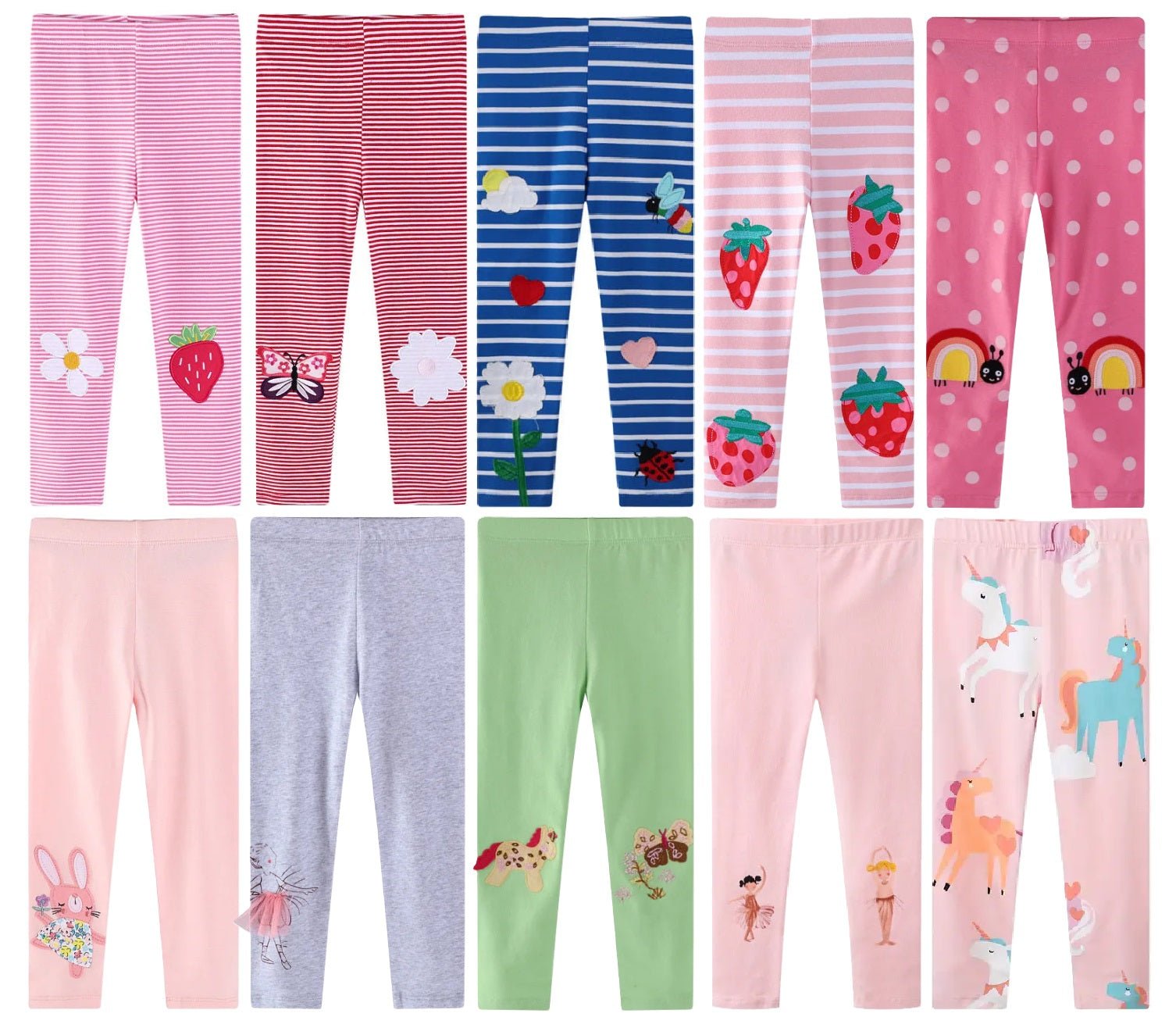 Girls Leggings - itzy bitsy