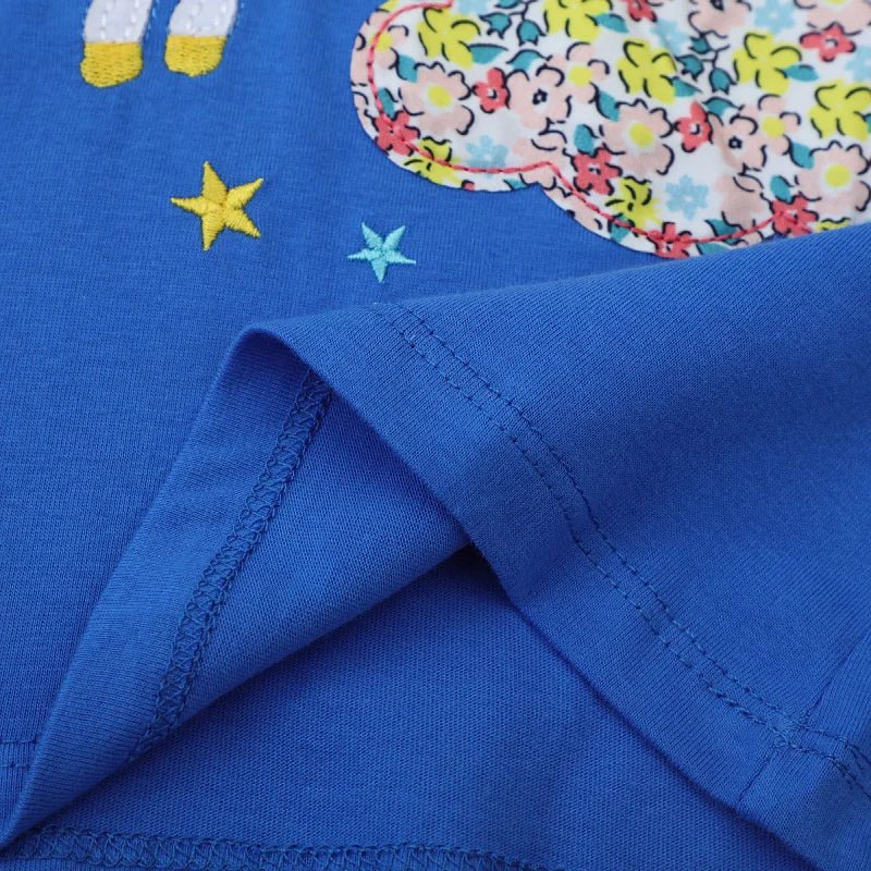 Girls Long Sleeve Cute Print Tee - itzy bitsy