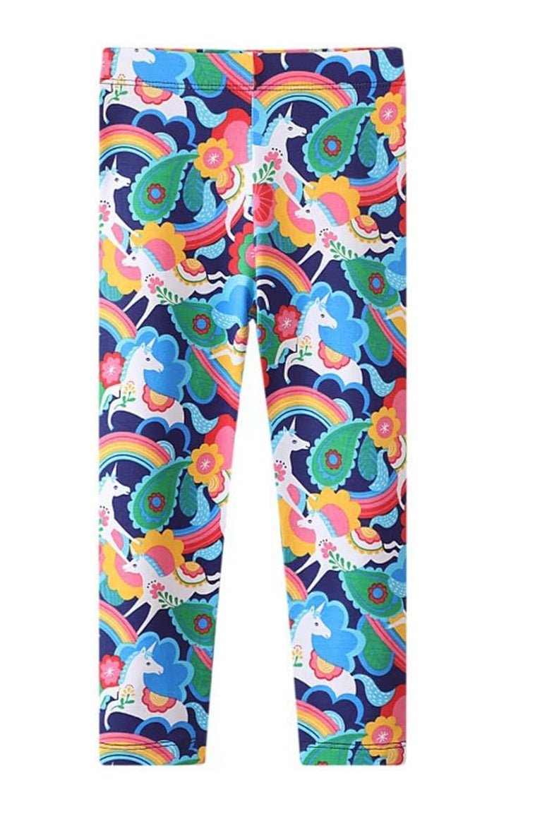 Girls Printed Leggings - itzy bitsy