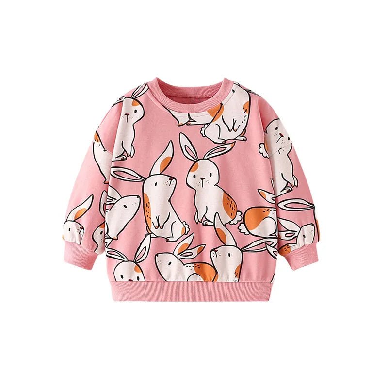 Girls Printed Pullover - itzy bitsy