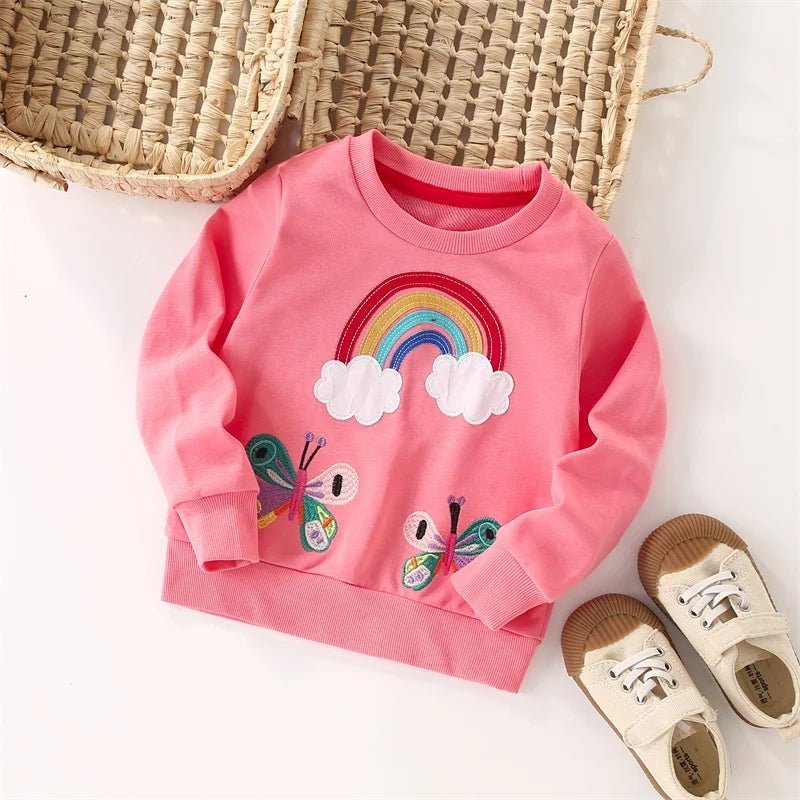 Girls Printed Pullover - itzy bitsy
