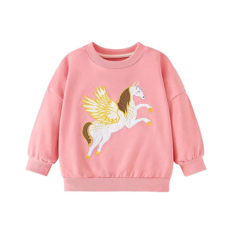 Girls Printed Pullover - itzy bitsy