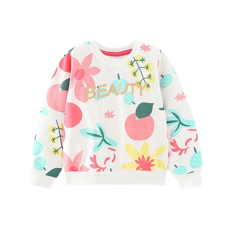 Girls Printed Pullover - itzy bitsy