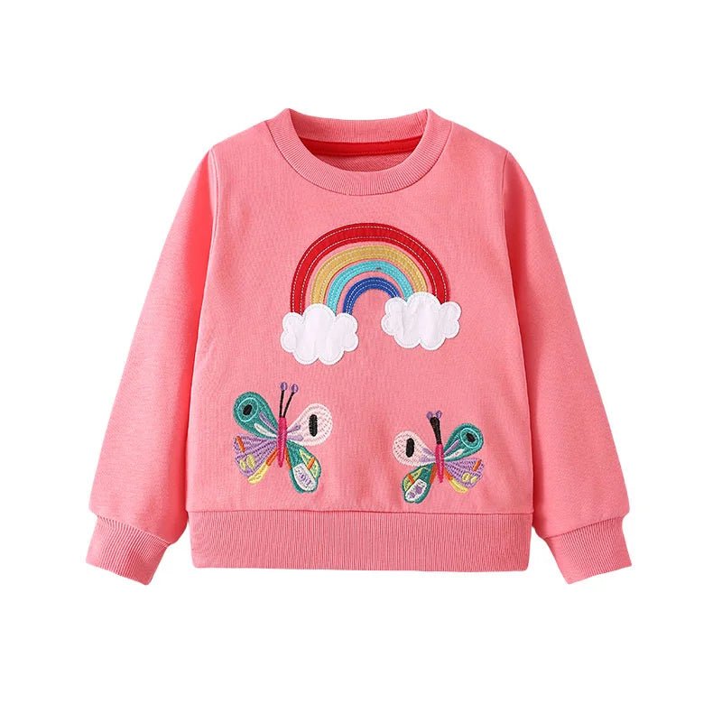 Girls Printed Pullover - itzy bitsy