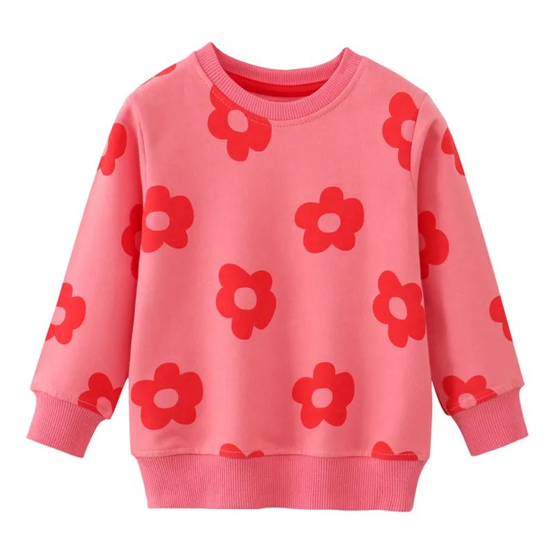 Girls Printed Pullover - itzy bitsy