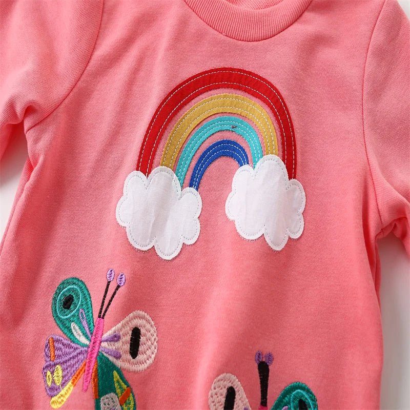 Girls Printed Pullover - itzy bitsy