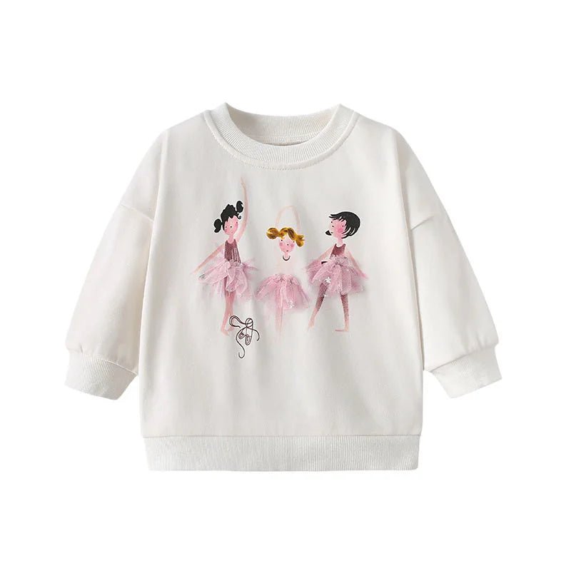 Girls Printed Pullover - itzy bitsy