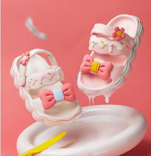 Girls Ribbon Sandals - itzy bitsy