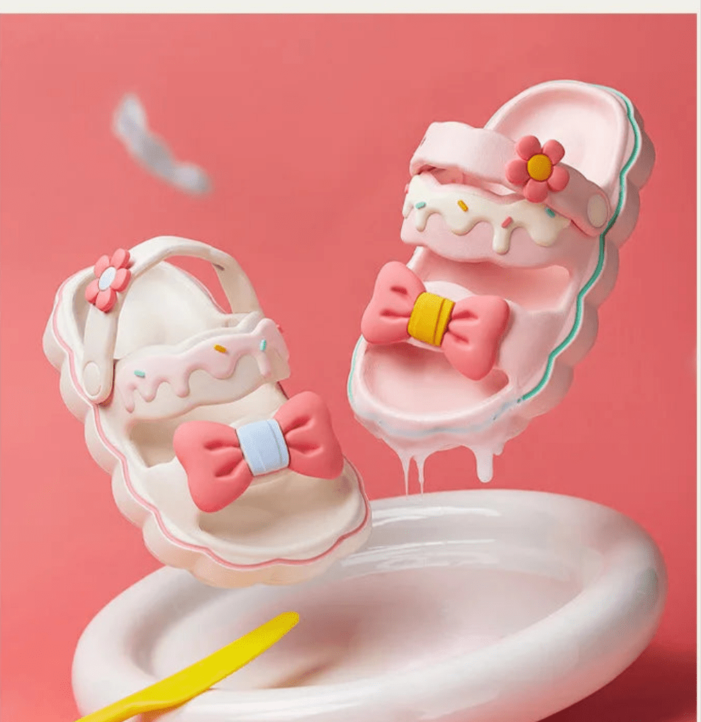 Girls Ribbon Sandals - itzy bitsy