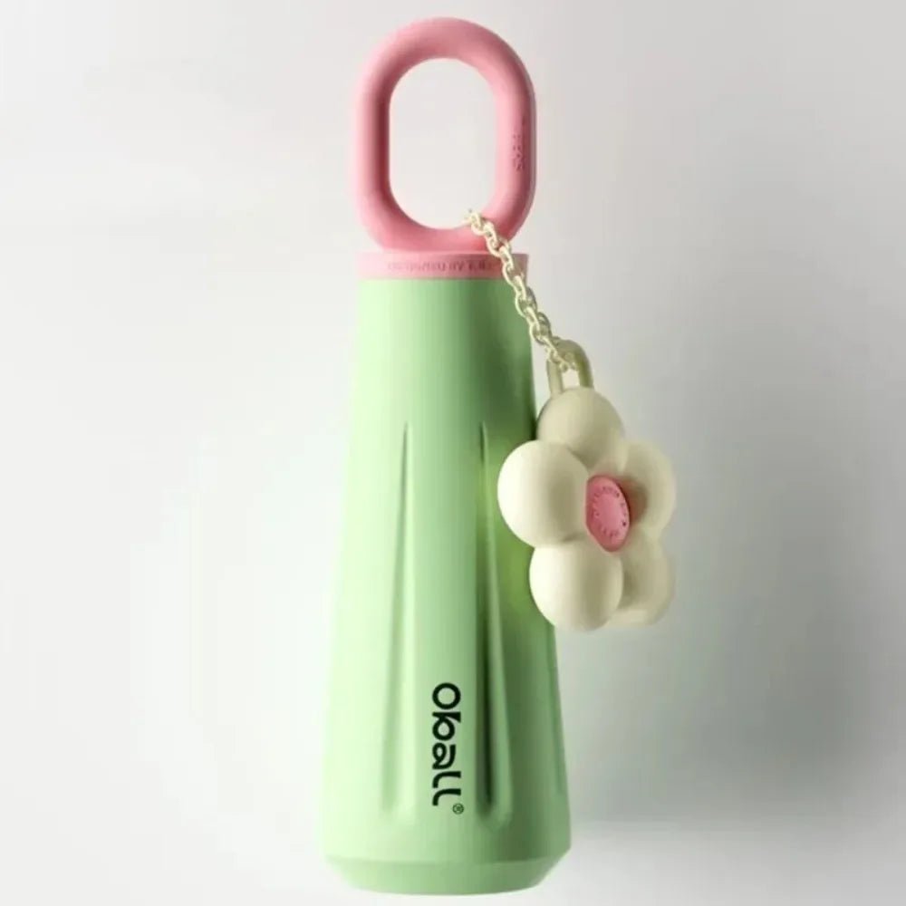 Girls Stainless Steel Insulated Simple Elegant Water Bottle 450ML - itzy bitsy