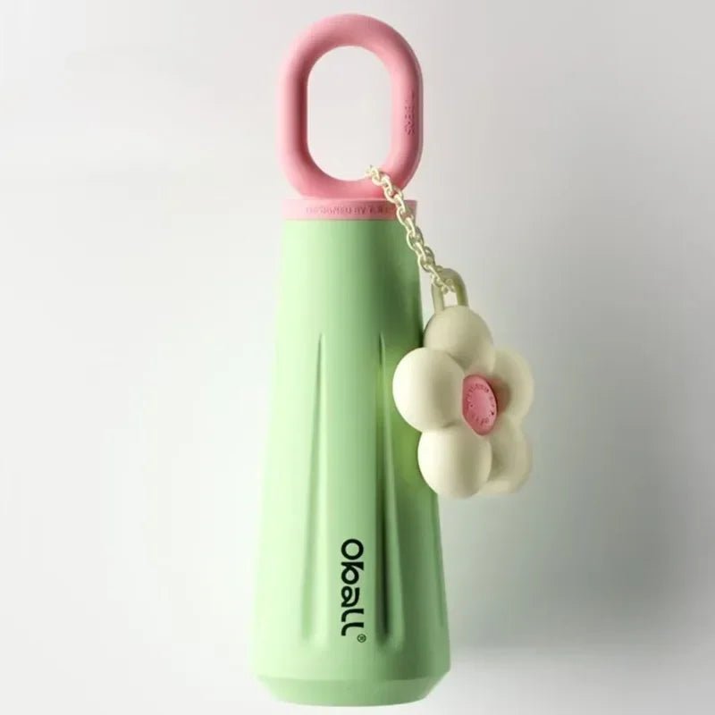 Girls Stainless Steel Insulated Simple Elegant Water Bottle 450ML - itzy bitsy