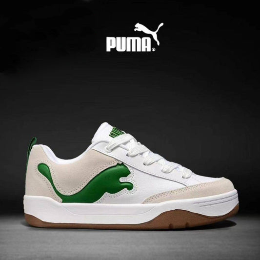 PUMA Unisex Park Lifestyle SD Trainers - Whit Green
