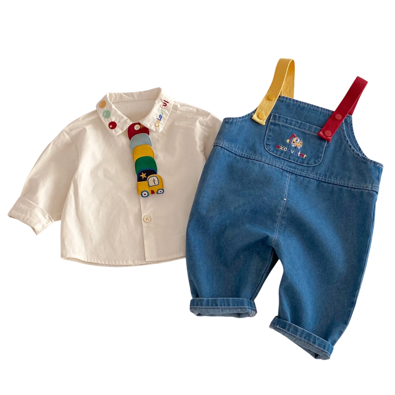 The Master Builder 2 Pcs Outfit Set with Tie